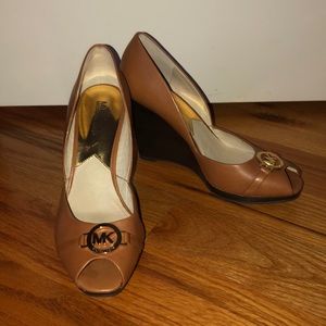 Michael kors wedge heels.